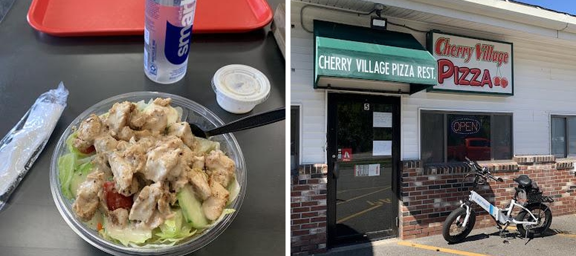 Cherry Village Pizza Menu